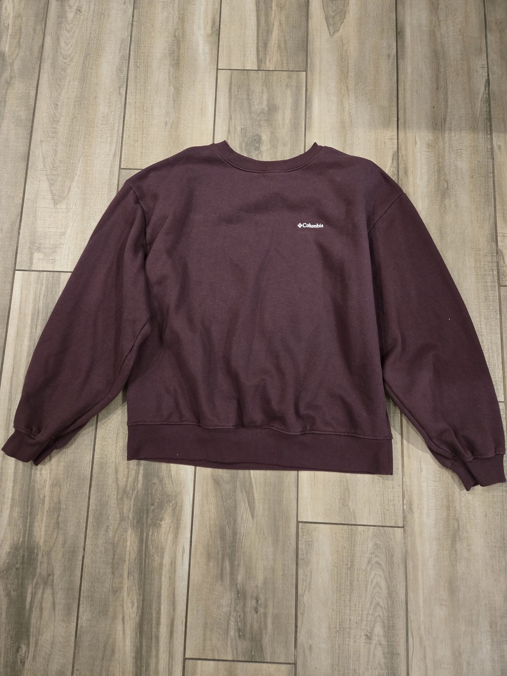 Columbia Womens Crewneck Sweater - Deep Cabernet
